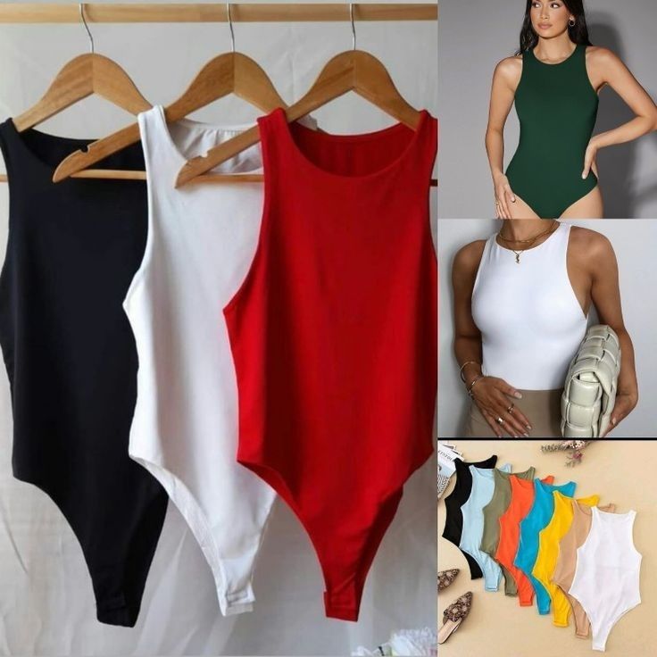 Body cuello redondo sin mangas 