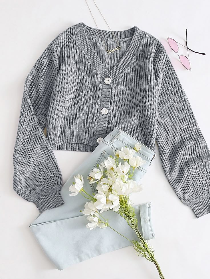 Cardigan Botones 