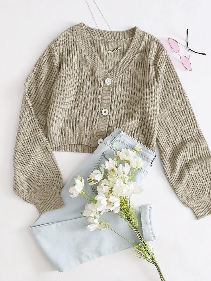 Cardigan Botones 