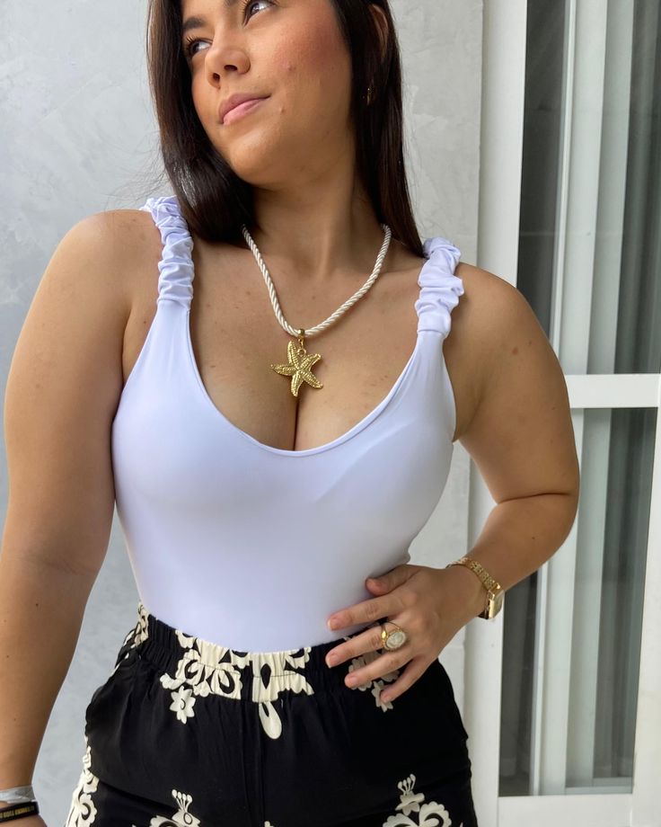 Blusa tirantes corrugados 