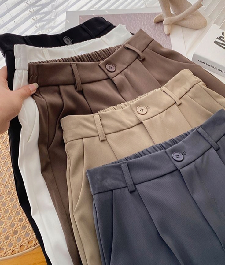 Pantalón sastre basta ancha 